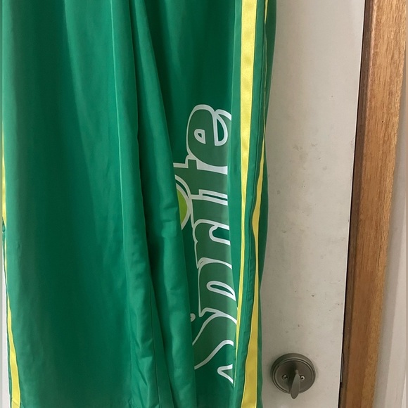 Sprite Colorful Green and Yellow (Small) Streetwear Joggers/Windbreaker Pants - Picture 4 of 12